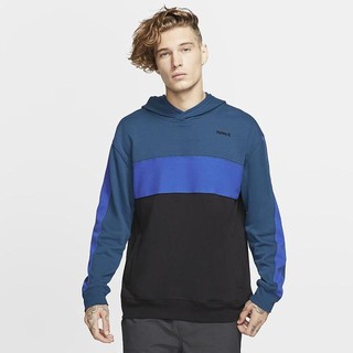 Hanorace Nike Hurley Blocked Fleece Pullover Barbati Albastri | VIHJ-67953